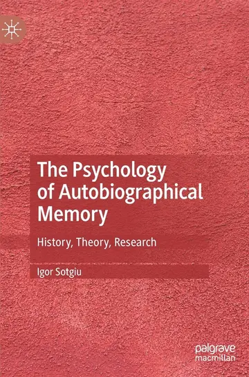 Cover of The Psychology of Autobiographical Memory