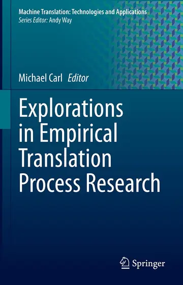 Cover of Explorations in Empirical Translation Process Research