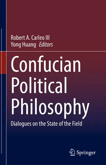 Cover of Confucian Political Philosophy