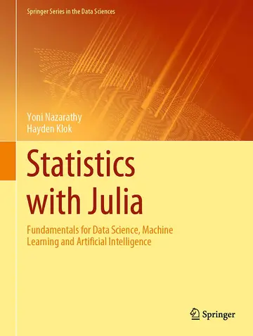 Cover of Statistics with Julia