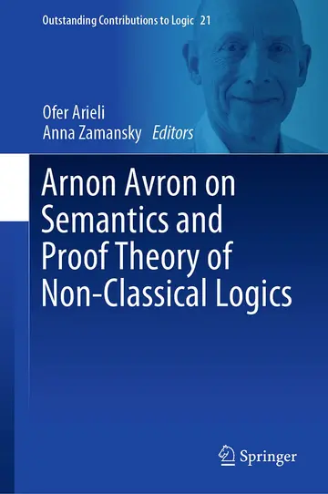Cover of Arnon Avron on Semantics and Proof Theory of Non-classical Logics
