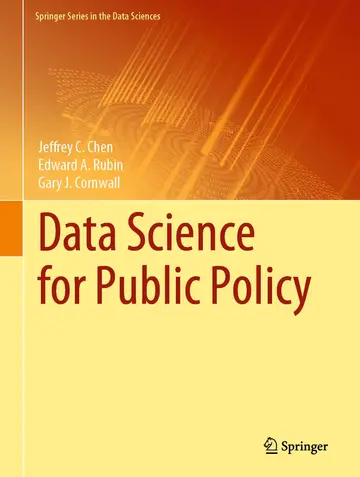 Cover of Data Science for Public Policy