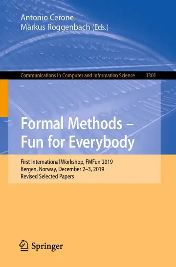 Cover of Formal Methods – Fun for Everybody