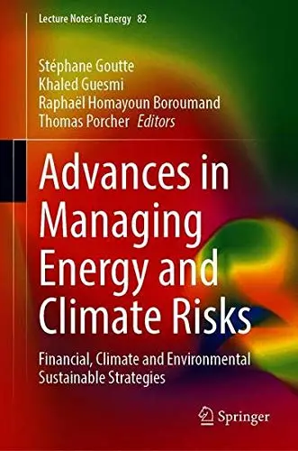 Cover of Advances in Managing Energy and Climate Risks