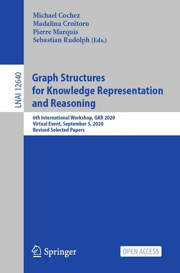 Cover of Graph Structures for Knowledge Representation and Reasoning