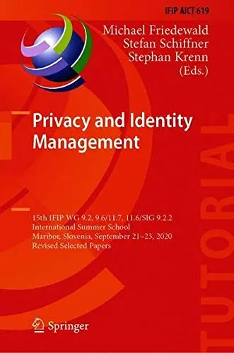 Cover of Privacy and Identity Management