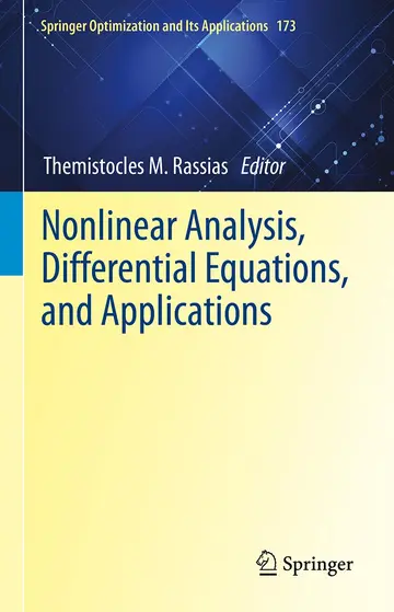 Cover of Nonlinear Analysis, Differential Equations, and Applications