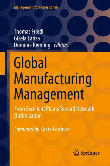 Cover of Global Manufacturing Management