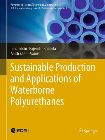 Cover of Sustainable Production and Applications of Waterborne Polyurethanes
