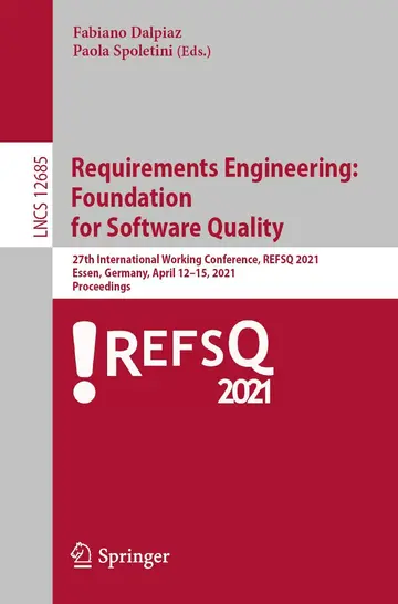 Cover of Requirements Engineering - Foundation for Software Quality
