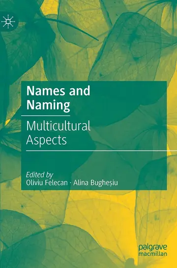 Cover of Names and Naming