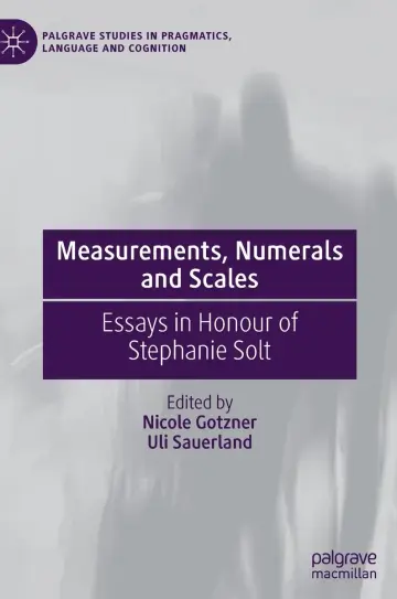 Cover of Measurements, Numerals and Scales