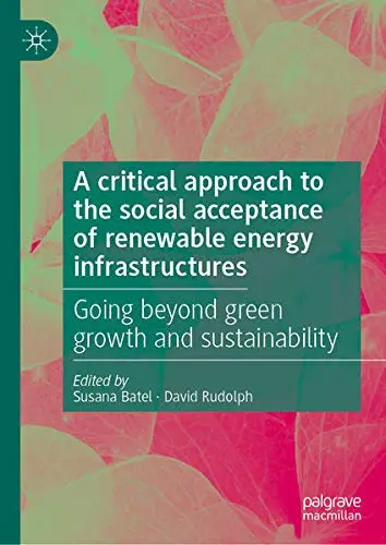 Cover of A critical approach to the social acceptance of renewable energy infrastructures
