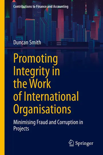 Cover of Promoting Integrity in the Work of International Organisations