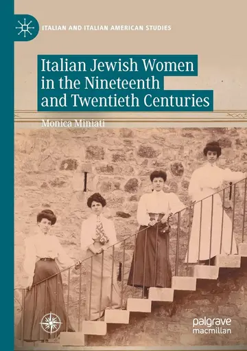 Cover of Italian Jewish Women in the Nineteenth and Twentieth Centuries