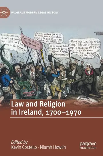 Cover of Law and Religion in Ireland, 1700-1970