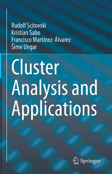 Cover of Cluster Analysis and Applications