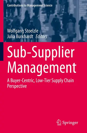 Cover of Sub-Supplier Management