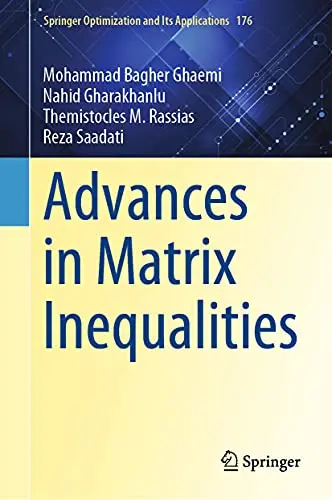 Cover of Advances in Matrix Inequalities