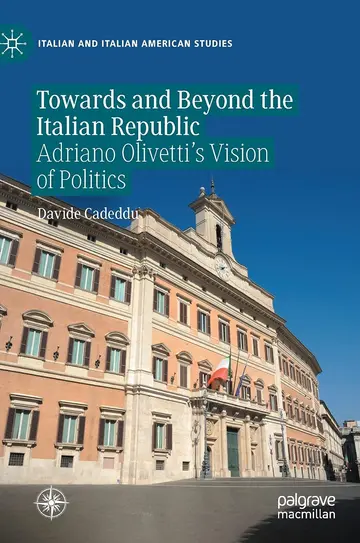 Cover of Towards and Beyond the Italian Republic