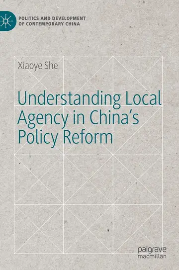Cover of Understanding Local Agency in China's Policy Reform