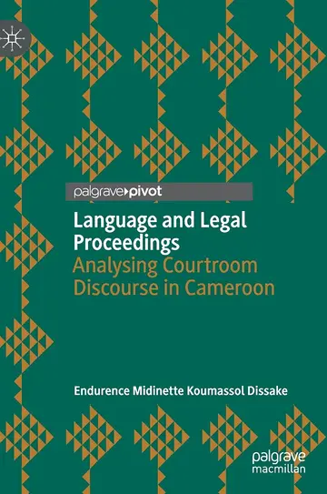 Cover of Language and Legal Proceedings