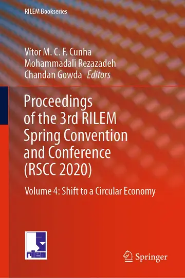 Cover of Proceedings of the 3rd RILEM Spring Convention and Conference (RSCC 2020)