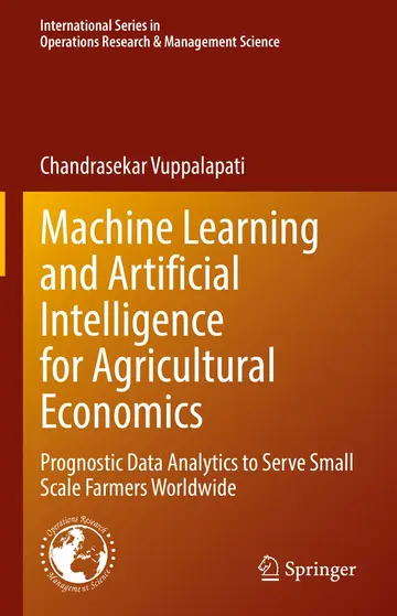 Cover of Machine Learning and Artificial Intelligence for Agricultural Economics