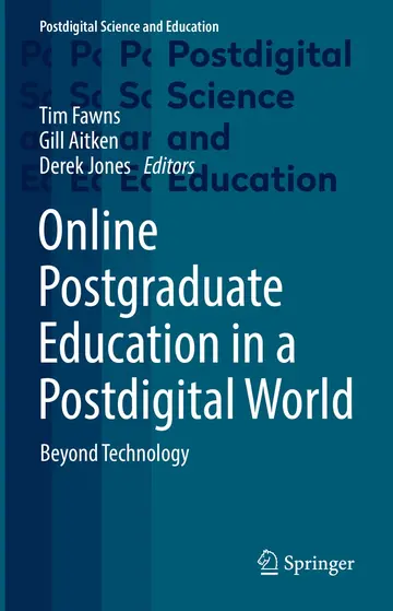 Cover of Online Postgraduate Education in a Postdigital World
