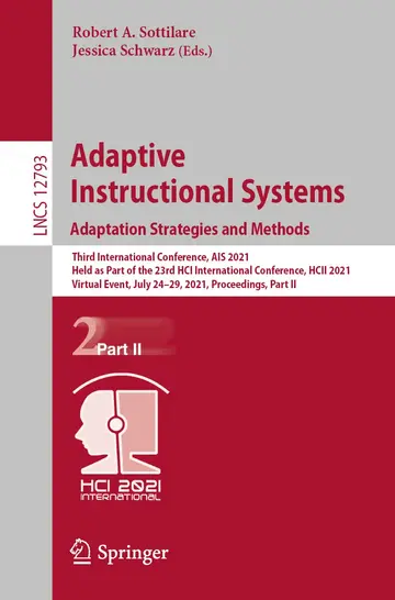 Cover of Adaptive Instructional Systems. Adaptation Strategies and Methods