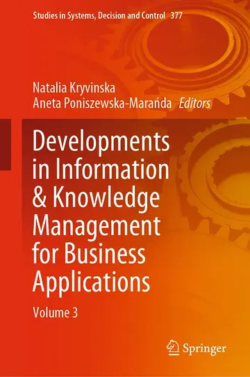 Cover of Developments in Information & Knowledge Management for Business Applications