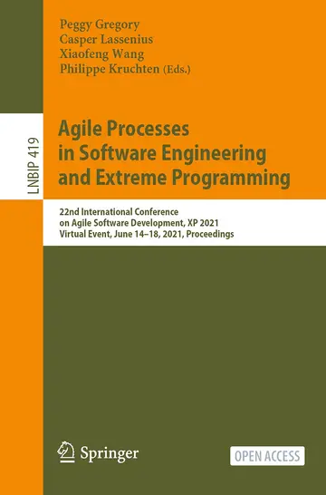 Cover of Agile Processes in Software Engineering and Extreme Programming