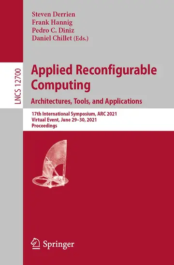 Cover of Applied Reconfigurable Computing. Architectures, Tools, and Applications