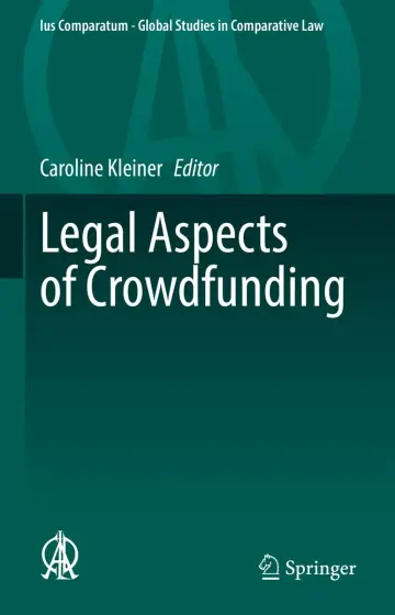 Cover of Legal Aspects of Crowdfunding