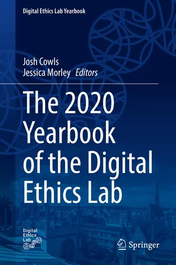 Cover of The 2020 Yearbook of the Digital Ethics Lab