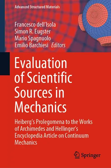 Cover of Evaluation of Scientific Sources in Mechanics