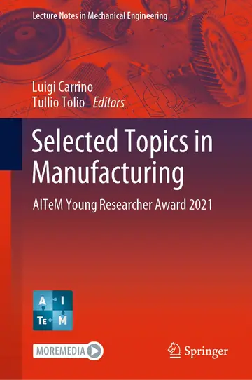 Cover of Selected Topics in Manufacturing