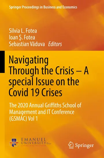Cover of Navigating Through the Crisis – A special Issue on the Covid 19 Crises