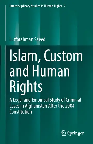 Cover of Islam, Custom and Human Rights