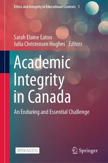 Cover of Academic Integrity in Canada