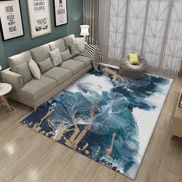 Cover of MOXIC Soft Luxury Abstract Art Living Room Area Rugs Rectangular Children Crawling Bedroom Rug Fleece Anti-Slip Carpets Nordic Modern Home Decor Mats Indoor Outdoor Runners Nursery 1.6' X 2.6'