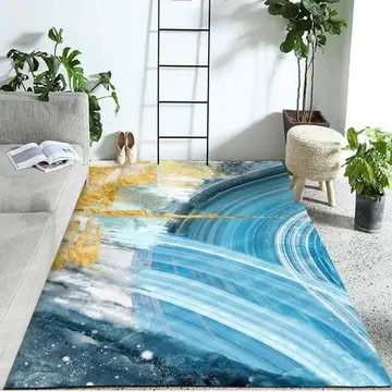 Cover of MOXIC Soft Luxury Abstract Art Living Room Area Rugs Rectangular Children Crawling Bedroom Rug Fleece Anti-Slip Carpets Nordic Modern Home Decor Mats Indoor Outdoor Runners Nursery 3' X 7'