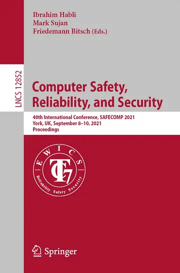 Cover of Computer Safety, Reliability, and Security