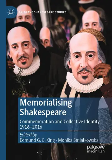 Cover of Memorialising Shakespeare