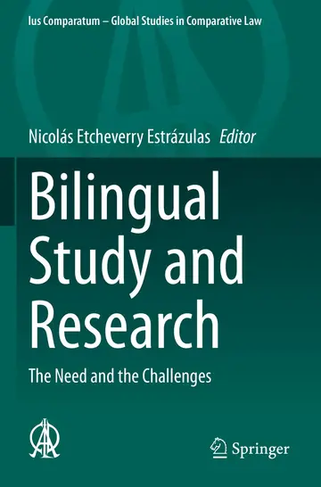 Cover of Bilingual Study and Research