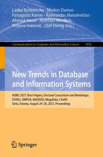 Cover of New Trends in Database and Information Systems
