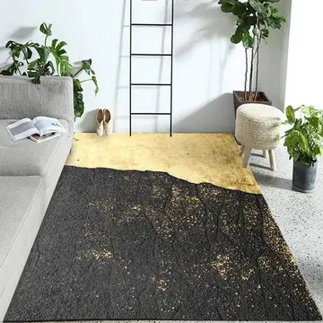 Cover of MOXIC Soft Luxury Abstract Art Living Room Area Rugs Rectangular Children Crawling Bedroom Rug Fleece Anti-Slip Carpets Nordic Modern Home Decor Mats Indoor Outdoor Runners Nursery 2' X 8'