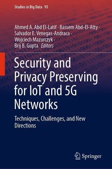 Cover of Security and Privacy Preserving for Iot and 5g Networks