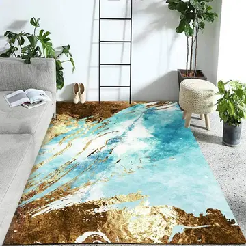 Cover of MOXIC Soft Luxury Abstract Art Living Room Area Rugs Rectangular Children Crawling Bedroom Rug Fleece Anti-Slip Carpets Nordic Modern Home Decor Mats Indoor Outdoor Runners Nursery 3' X 8'