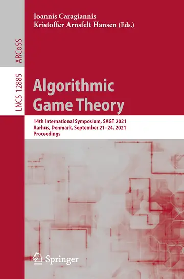 Cover of Algorithmic Game Theory
